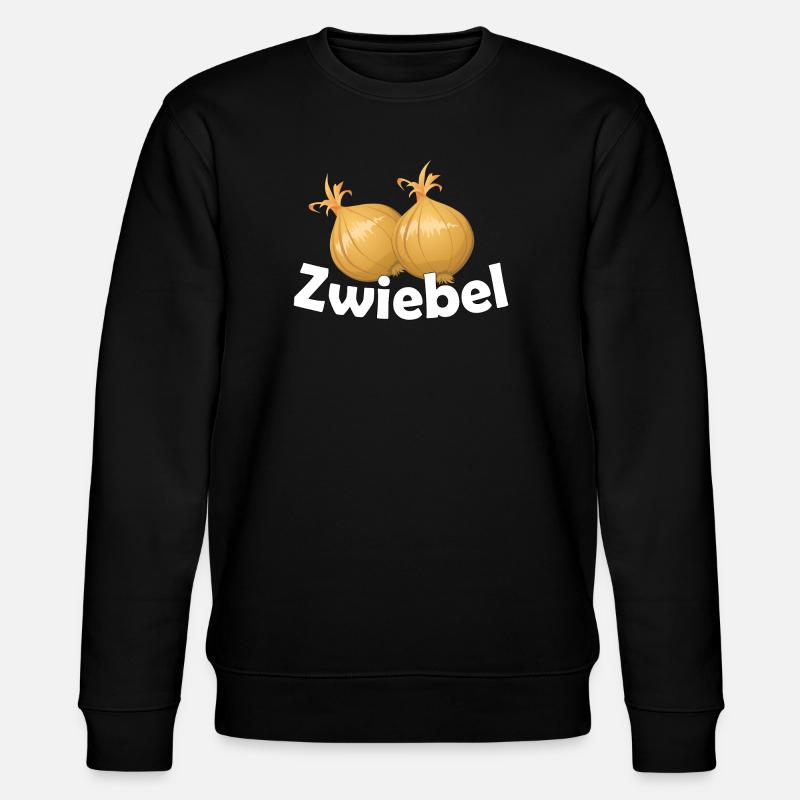 ZWIEBEL - Stanley/Stella Unisex Bio-Sweatshirt CHANGER  - Schwarz