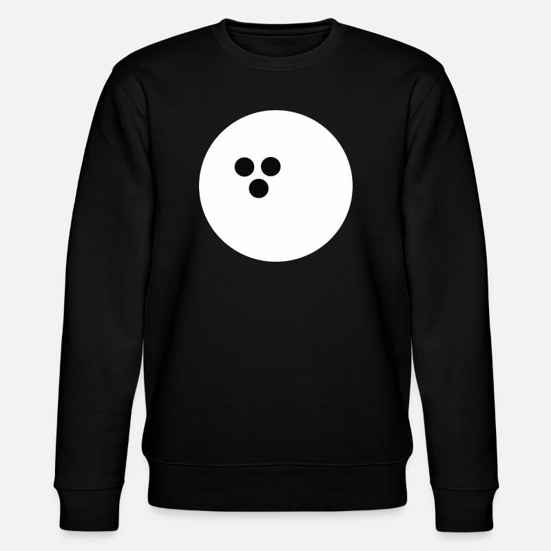 Boule de bowling, Bowling - Sweat bio CHANGER Stanley/Stella Unisexe - noir