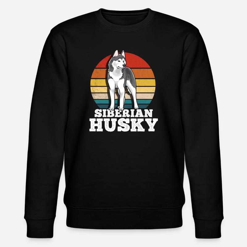 Husky - Stanley/Stella Unisex Bio-Sweatshirt CHANGER  - Schwarz