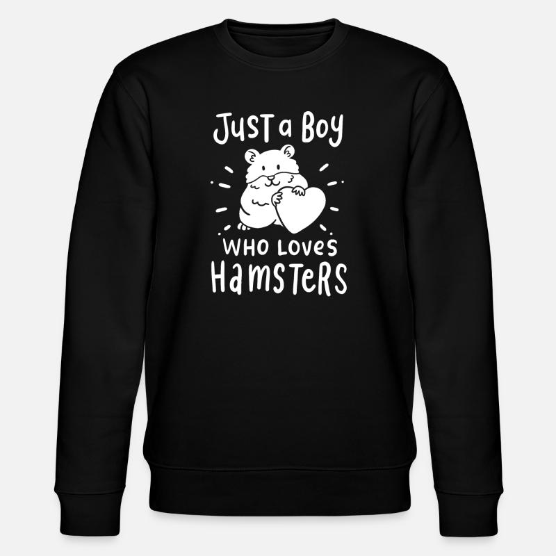 Hamster Hamster doré - Sweat bio CHANGER Stanley/Stella Unisexe - noir