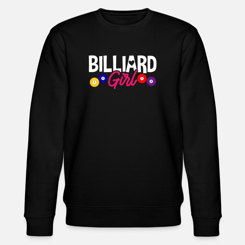 Billiards Billiards Pool - Stanley/Stella CHANGER Unisex Organic Sweatshirt - black