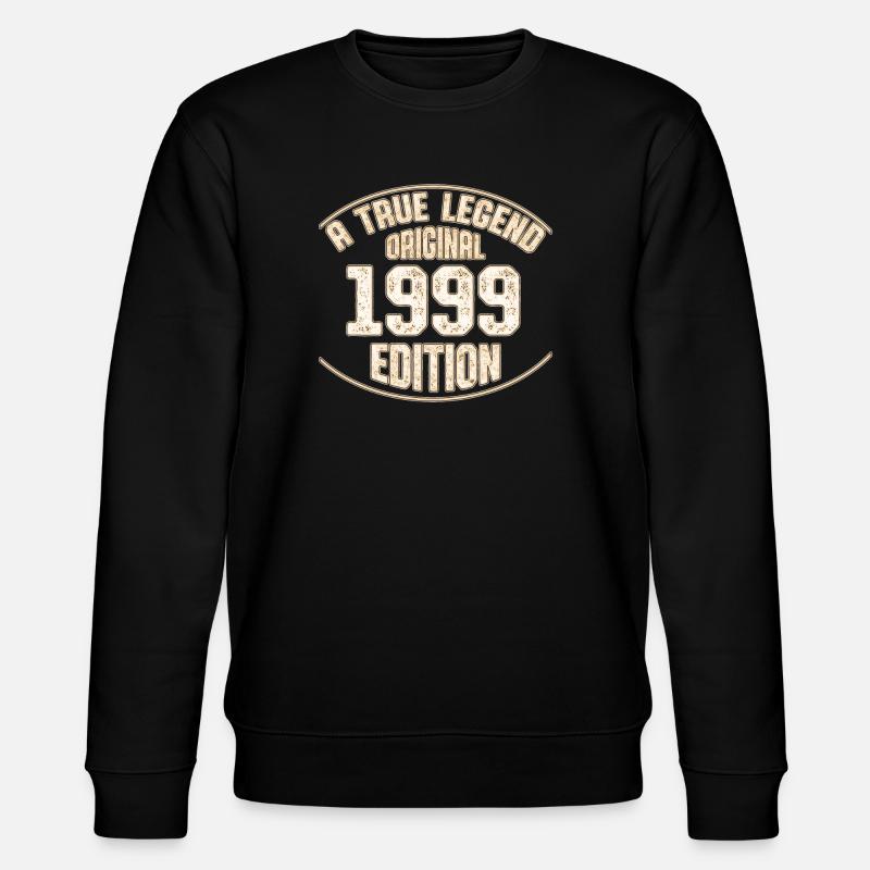 1999 année de naissance - Sweat bio CHANGER Stanley/Stella Unisexe - noir