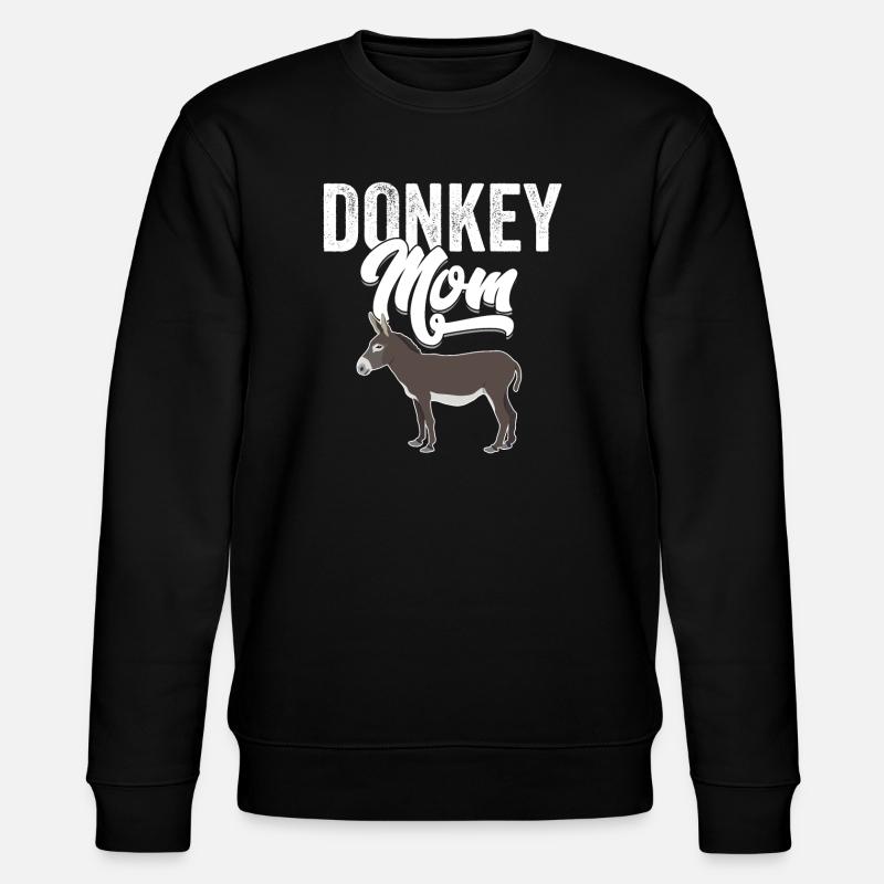 Donkey - Donkey Mom - Sweat bio CHANGER Stanley/Stella Unisexe - noir
