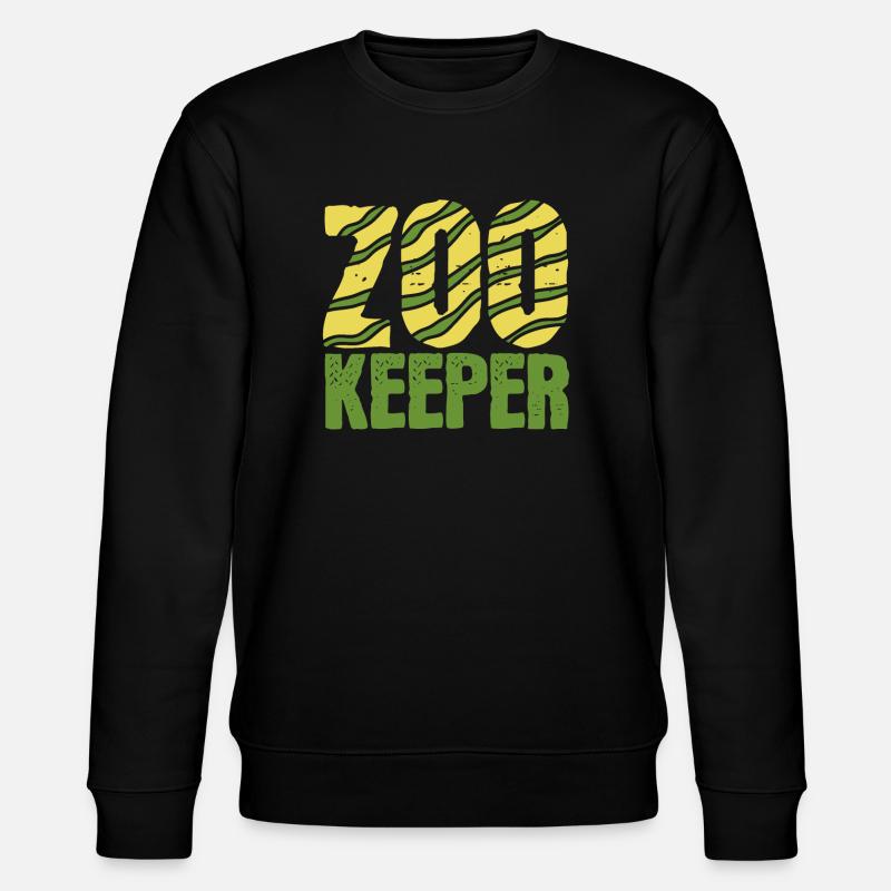 Zookeeper - Stanley/Stella CHANGER Unisex Organic Sweatshirt - black