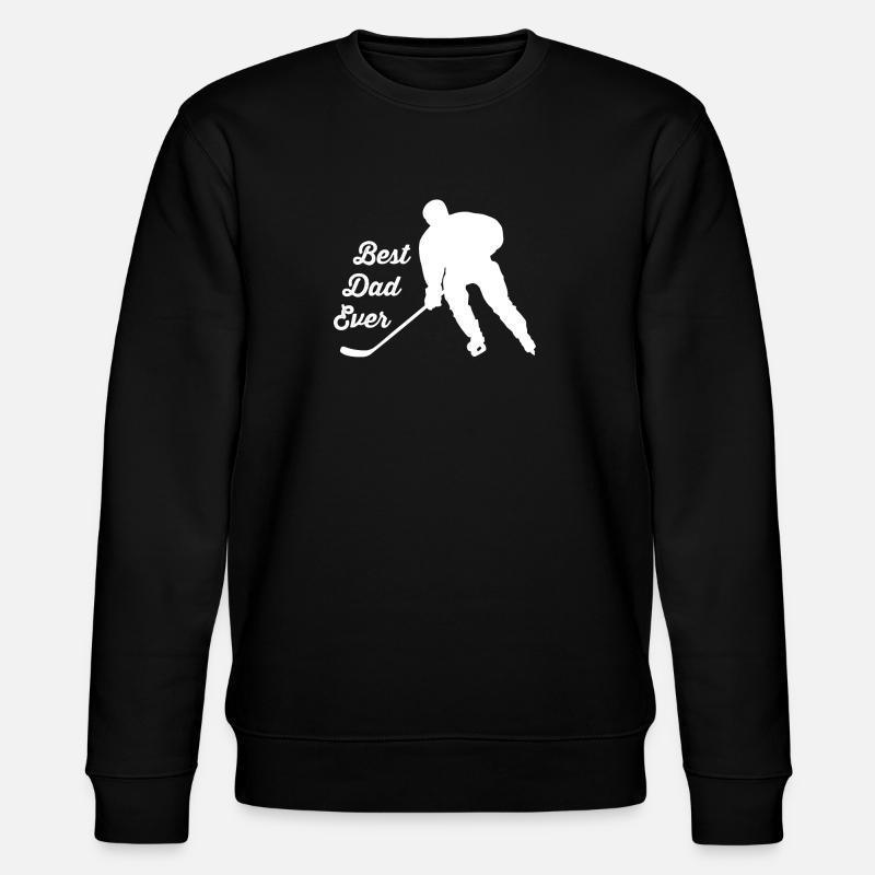 Eishockey - Stanley/Stella Unisex Bio-Sweatshirt CHANGER  - Schwarz