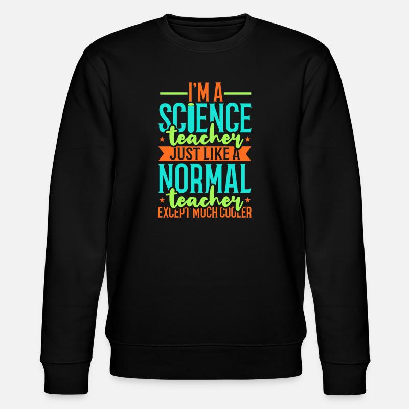 Science - Stanley/Stella Unisex Bio-Sweatshirt CHANGER  - Schwarz