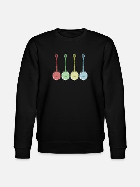 Banjo - Stanley/Stella CHANGER Unisex Organic Sweatshirt - black