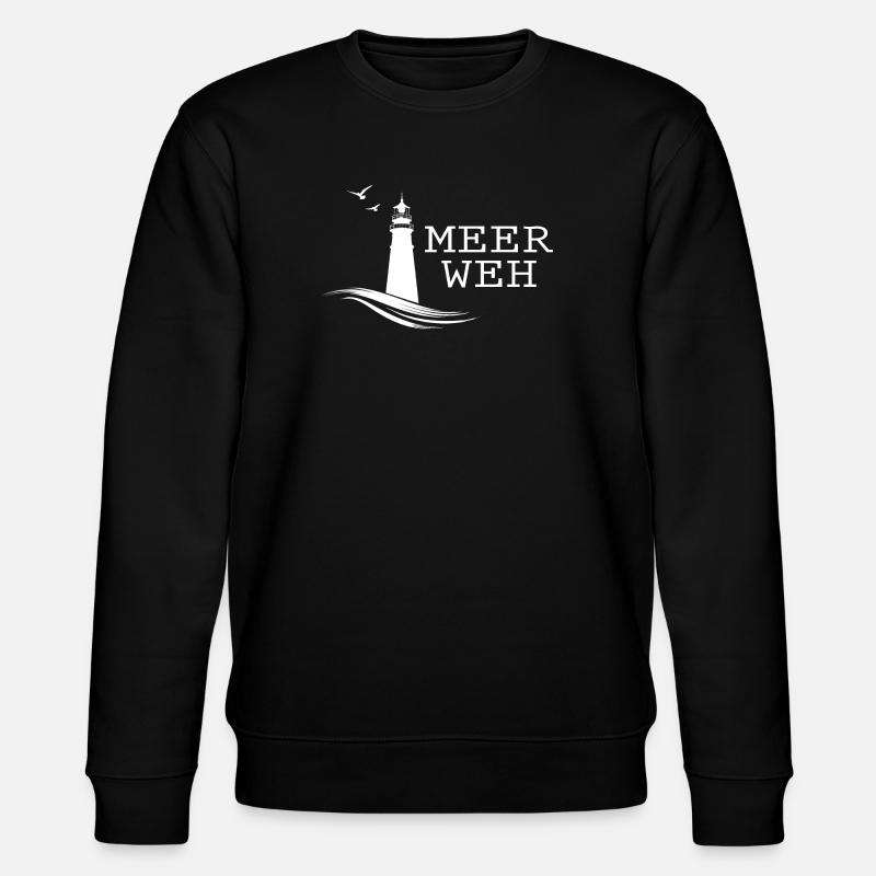 Meerweh - Stanley/Stella Unisex Bio-Sweatshirt CHANGER - Schwarz