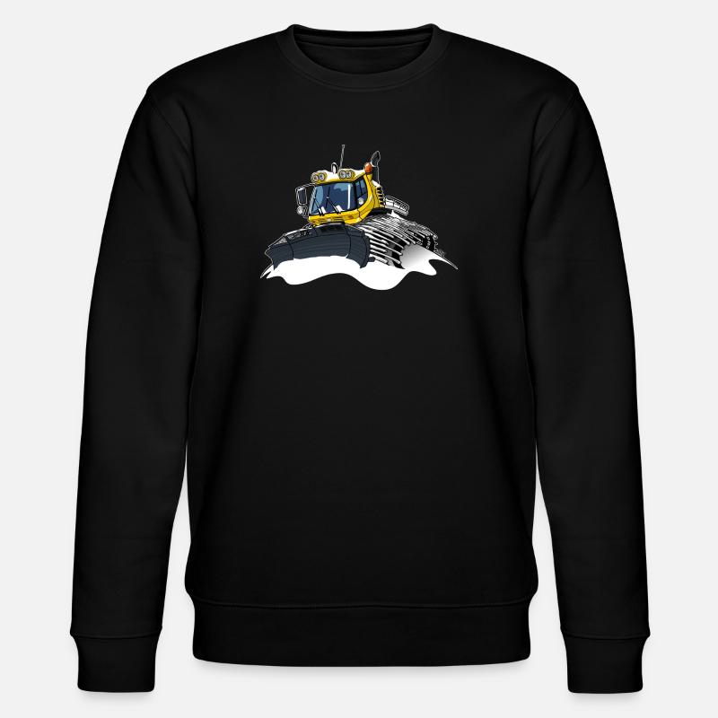 pelle à neige jaune neige - Sweat bio CHANGER Stanley/Stella Unisexe - noir