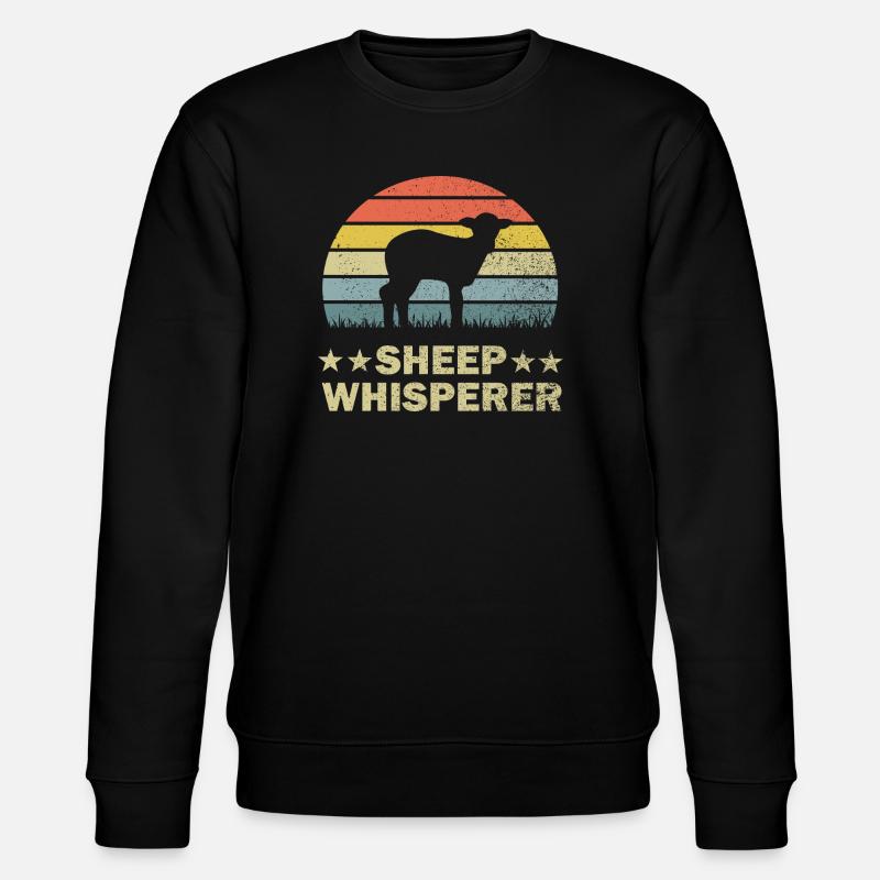 Sheep sheep - Stanley/Stella CHANGER Unisex Organic Sweatshirt - black
