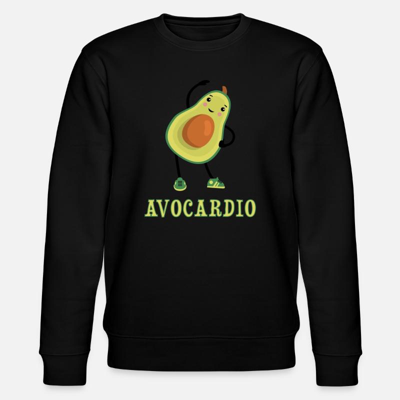 avocardio funny - Sweat bio CHANGER Stanley/Stella Unisexe - noir