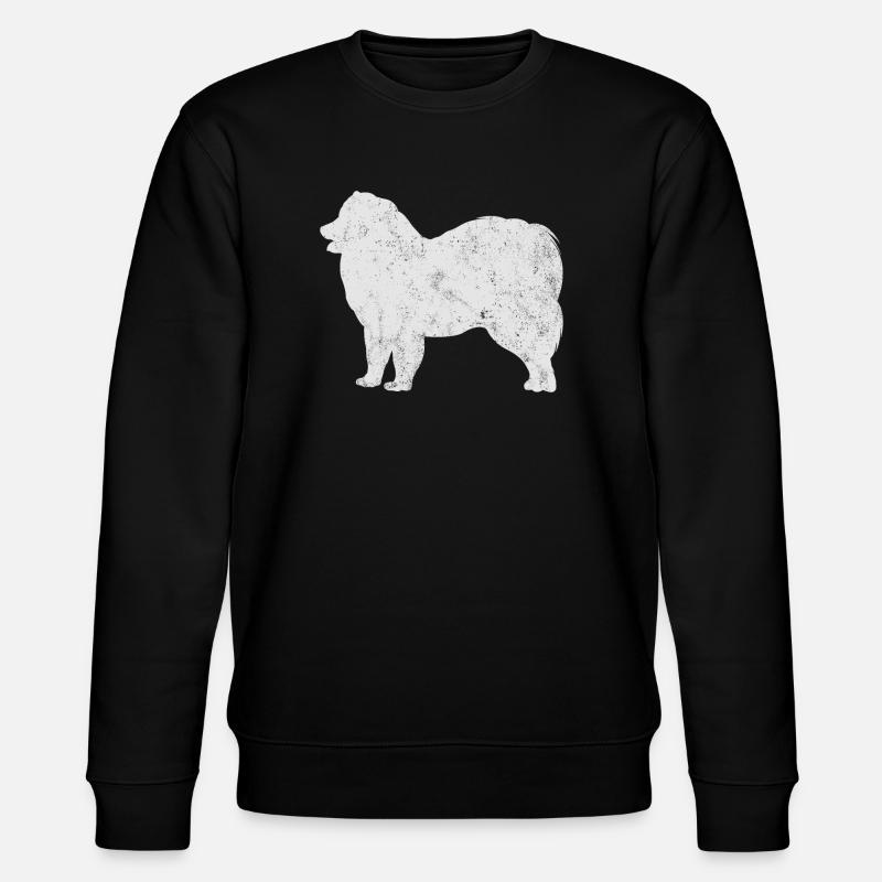 Samojede Samoyed Hundebesitzer - Stanley/Stella Unisex Bio-Sweatshirt CHANGER  - Schwarz