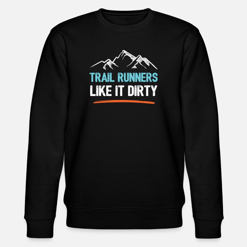 Trail Runners Comme il sale - Sweat bio CHANGER Stanley/Stella Unisexe - noir