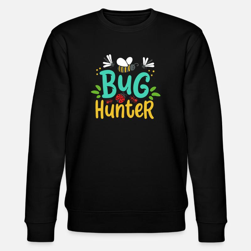 Entomologiste attrapeur d’insectes coccinelles - Sweat bio CHANGER Stanley/Stella Unisexe - noir