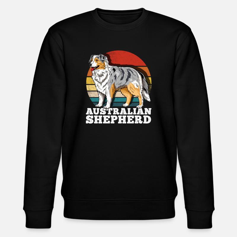 Berger Australien Aussie Rétro - Sweat bio CHANGER Stanley/Stella Unisexe - noir