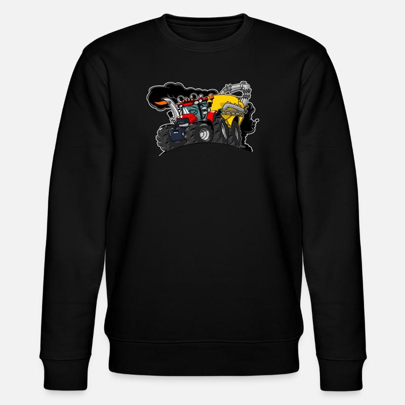 0961 Chariot de caisse - Sweat bio CHANGER Stanley/Stella Unisexe - noir