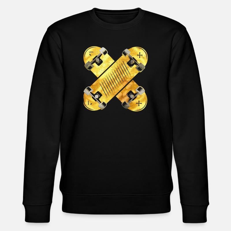 Skate | Skateboard | Skater - Stanley/Stella Unisex Bio-Sweatshirt CHANGER  - Schwarz