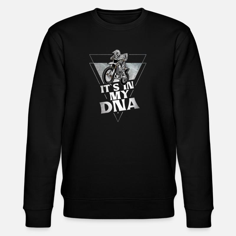 Motocross - Stanley/Stella Unisex Bio-Sweatshirt CHANGER - Schwarz