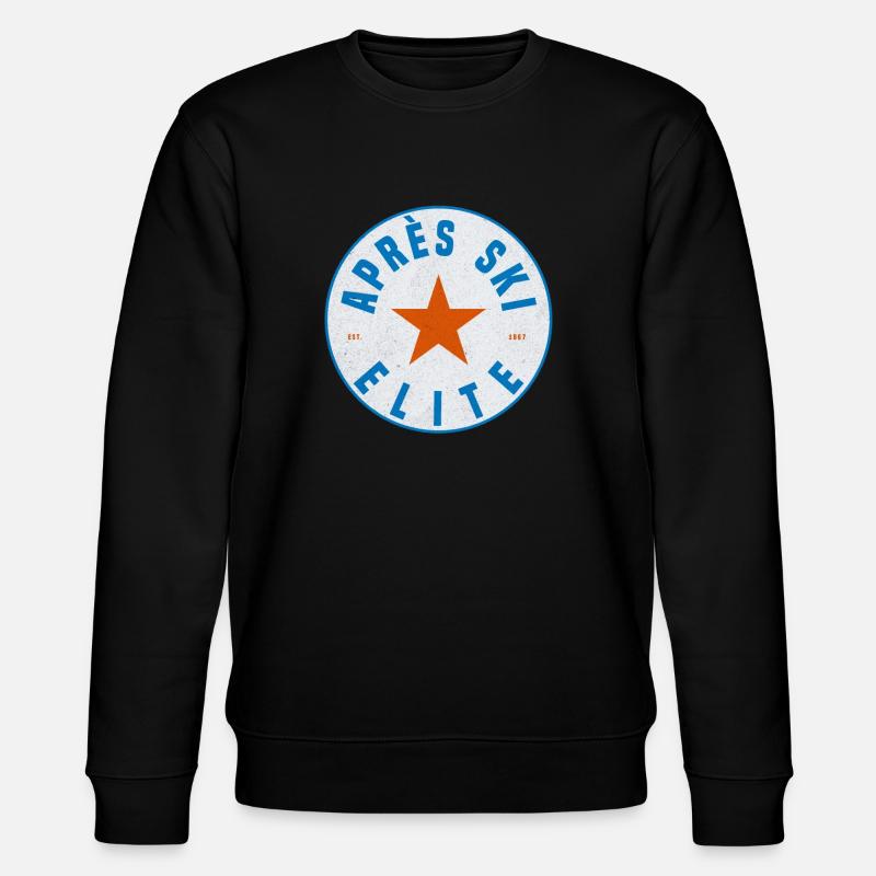 Ski Après Ski Elite - Stanley/Stella Unisex Bio-Sweatshirt CHANGER  - Schwarz