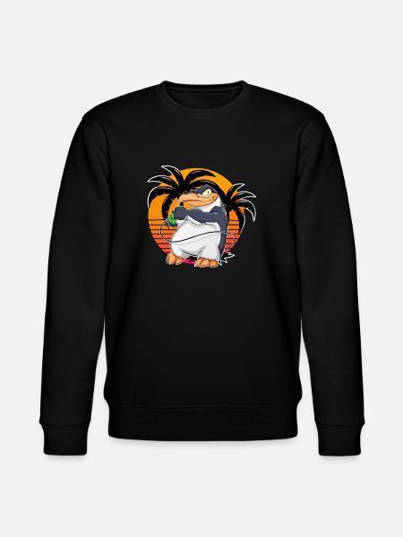 Jeu Penguin Gamer - Sweat bio CHANGER Stanley/Stella Unisexe - noir