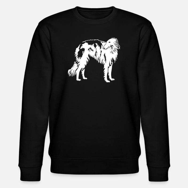 Borzoi "Black Edition" - Stanley/Stella CHANGER Unisex Organic Sweatshirt - black