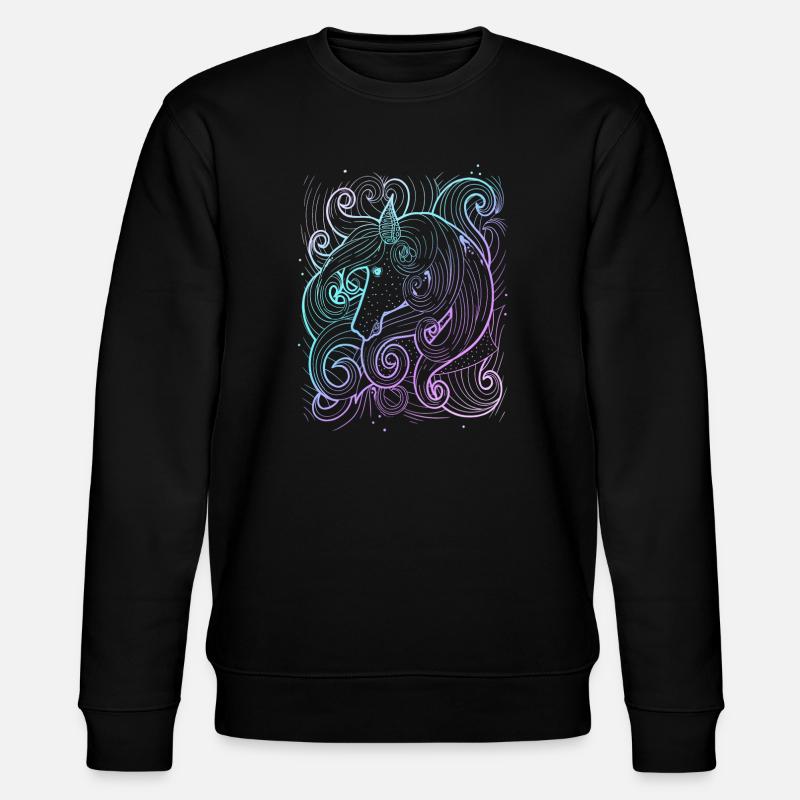 cheval - Sweat bio CHANGER Stanley/Stella Unisexe - noir