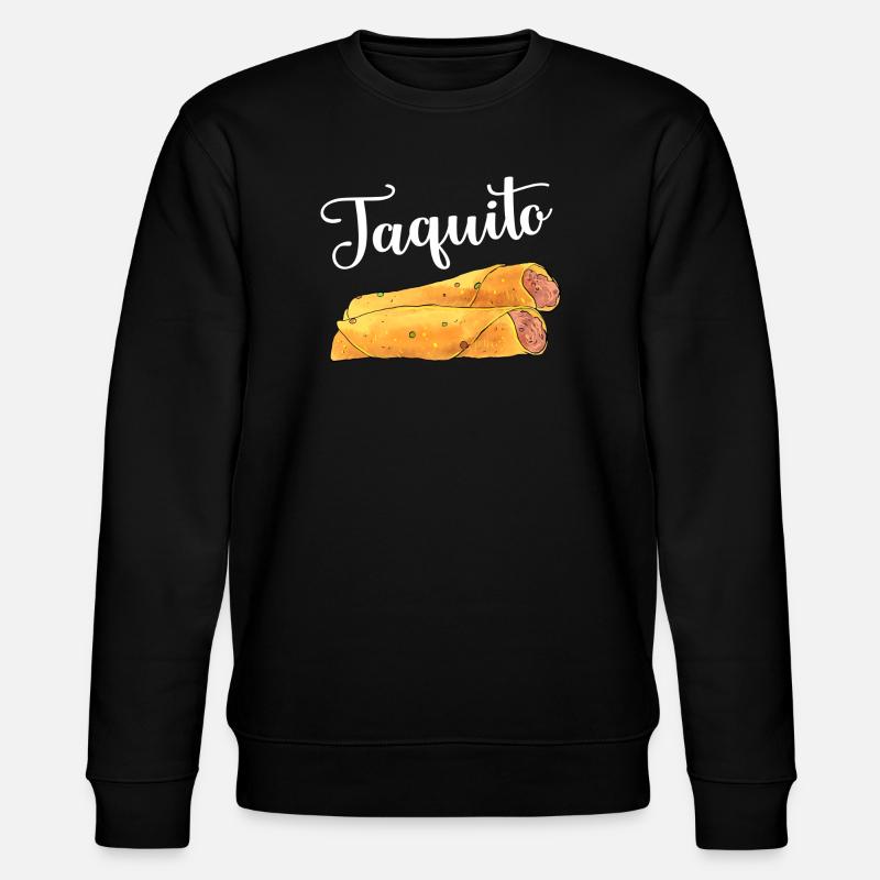 Taco-Taquito-Match - Stanley/Stella Unisex Bio-Sweatshirt CHANGER  - Schwarz