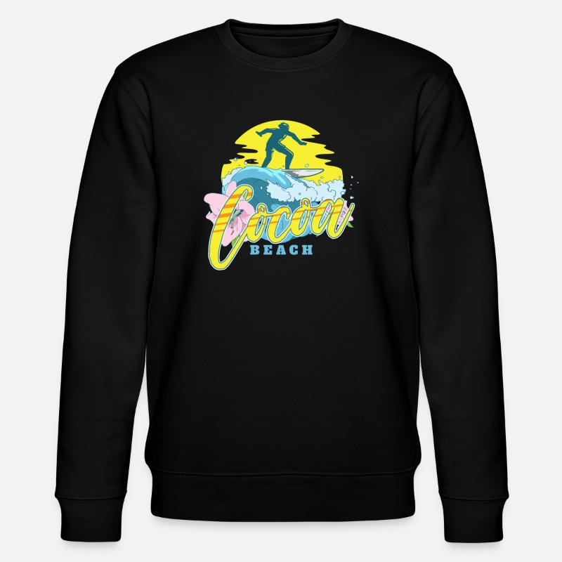 Cocoa Beach - Stanley/Stella Unisex Bio-Sweatshirt CHANGER  - Schwarz