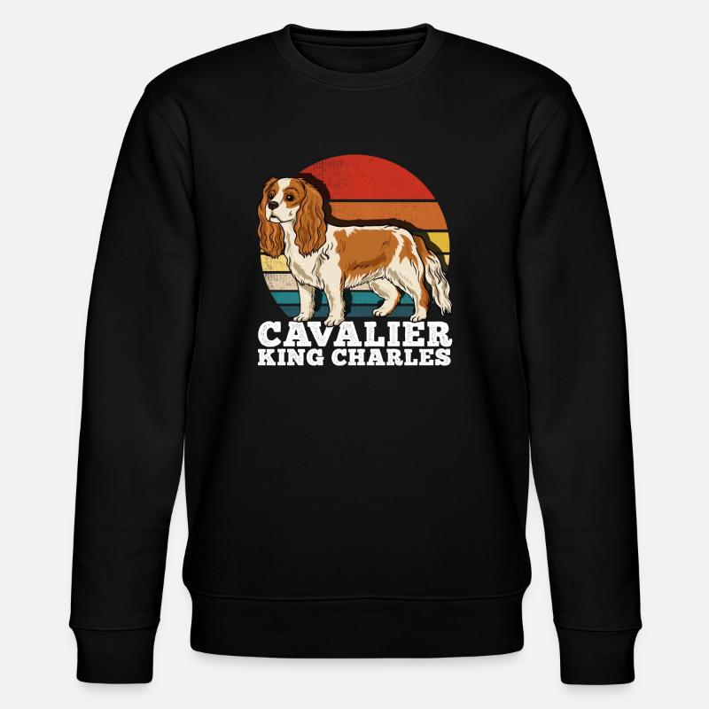 Cavalier King Charles - Sweat bio CHANGER Stanley/Stella Unisexe - noir