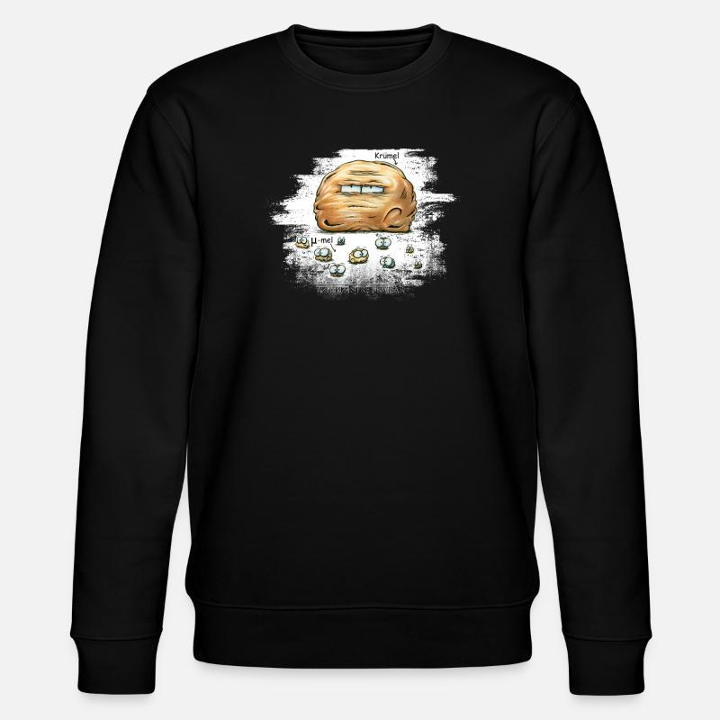 µ-mel - Stanley/Stella Unisex Bio-Sweatshirt CHANGER  - Schwarz