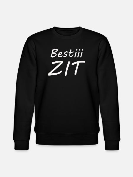 Bestiii ZIT - Stanley/Stella Unisex Bio-Sweatshirt CHANGER  - Schwarz