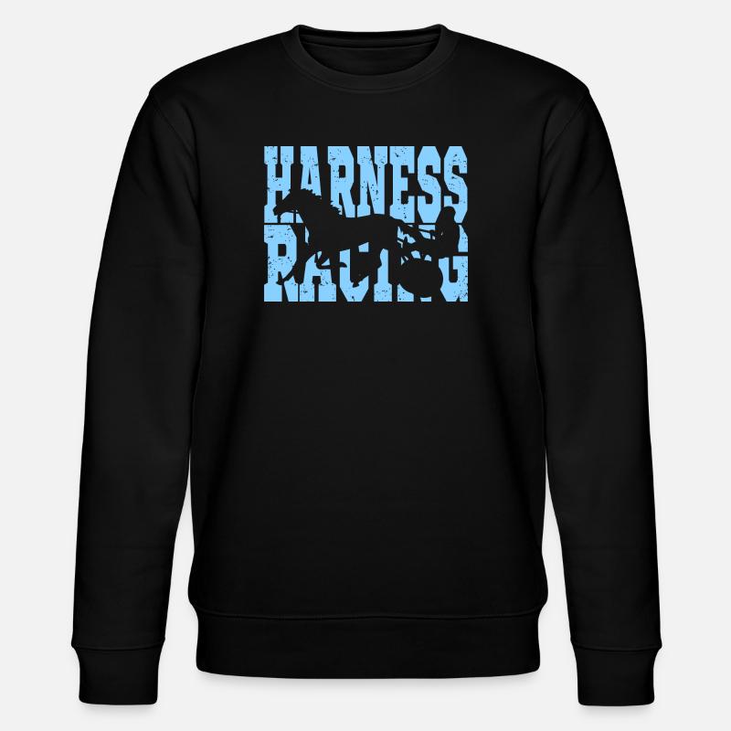 Course de trot - Sweat bio CHANGER Stanley/Stella Unisexe - noir