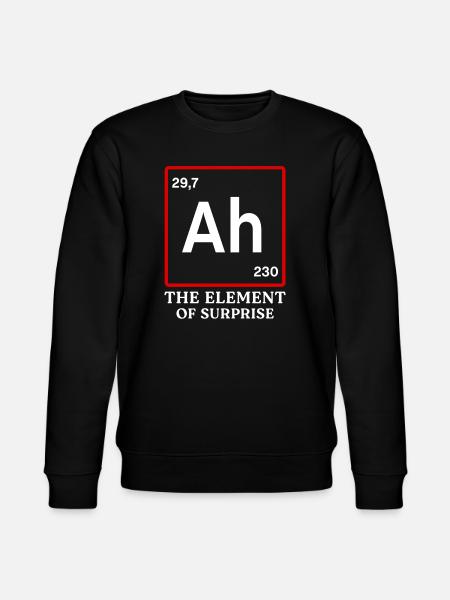 Project Hail Mary Ah - Stanley/Stella CHANGER Unisex Organic Sweatshirt - black