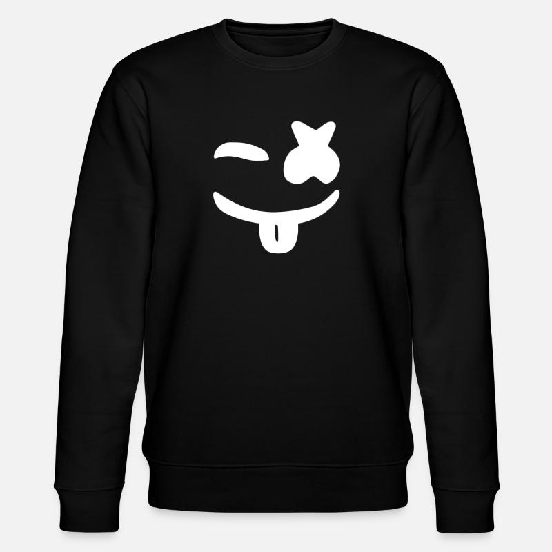 Marshmello - Stanley/Stella Unisex Bio-Sweatshirt CHANGER  - Schwarz