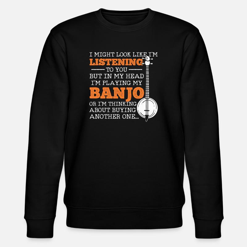 Banjo - Sweat bio CHANGER Stanley/Stella Unisexe - noir