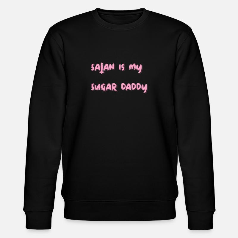 Satan est mon papa - Sweat bio CHANGER Stanley/Stella Unisexe - noir