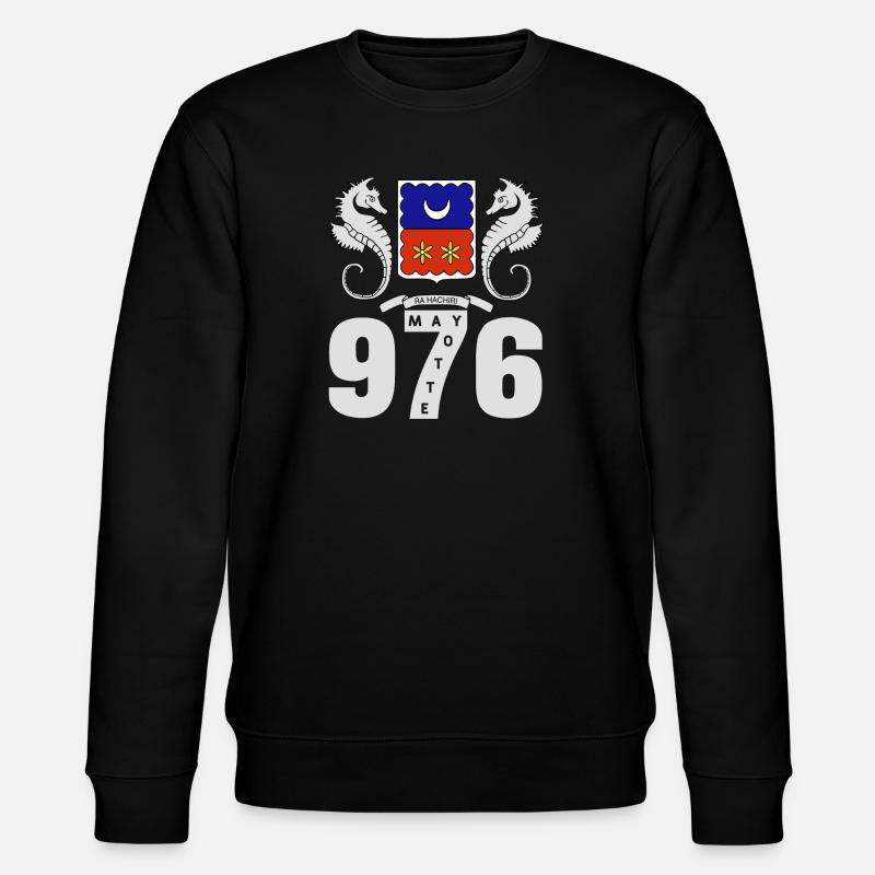 MAYOTTE - Stanley/Stella CHANGER Unisex Organic Sweatshirt - black