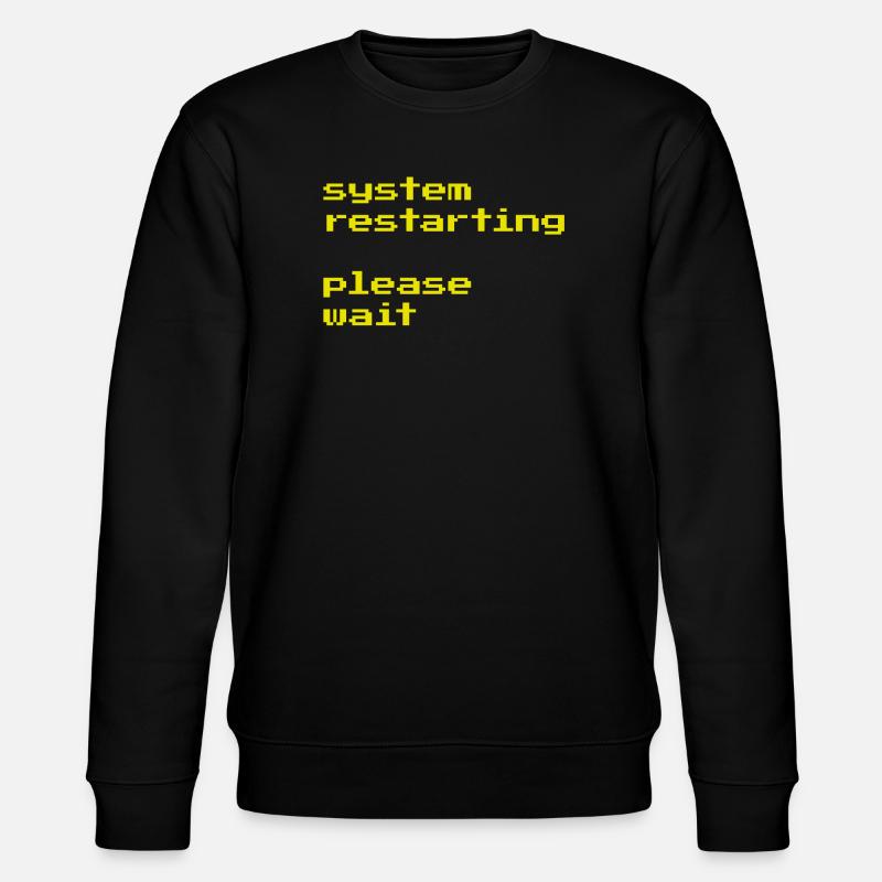 Redémarrage du système - Sweat bio CHANGER Stanley/Stella Unisexe - noir