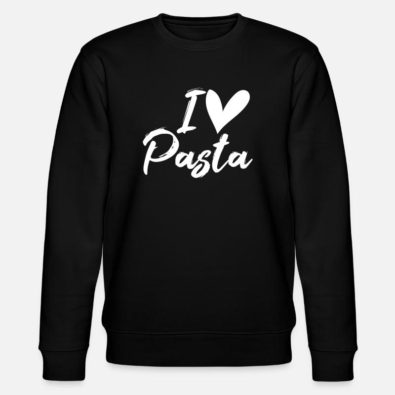 Pasta - Stanley/Stella Unisex Bio-Sweatshirt CHANGER  - Schwarz