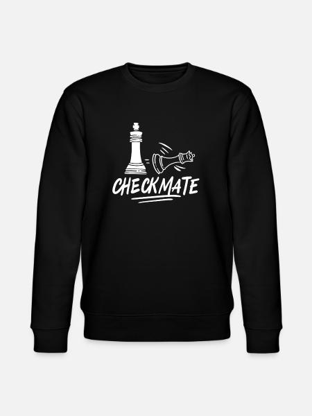 Chess checkmate chess player - Stanley/Stella CHANGER Unisex Organic Sweatshirt - black