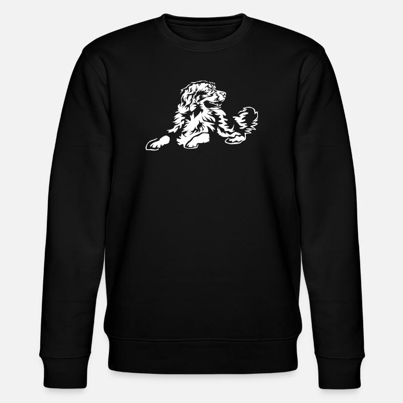 Berner Sennenhund "Black Edition" - Stanley/Stella Unisex Bio-Sweatshirt CHANGER - Schwarz