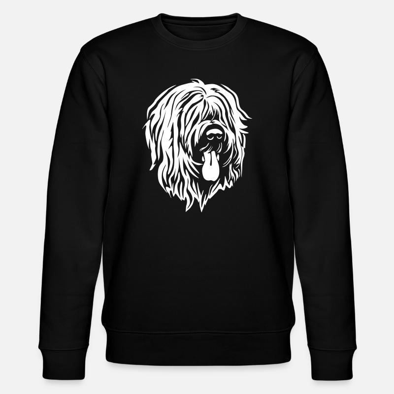Tête Briard "Black Edition" - Sweat bio CHANGER Stanley/Stella Unisexe - noir