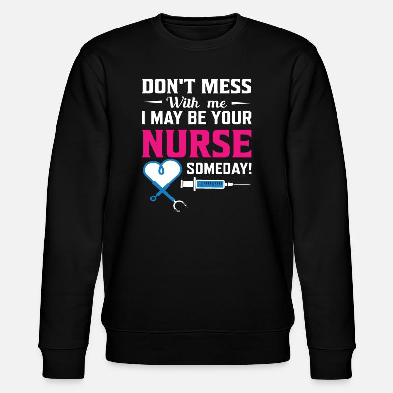 Infirmière - Sweat bio CHANGER Stanley/Stella Unisexe - noir