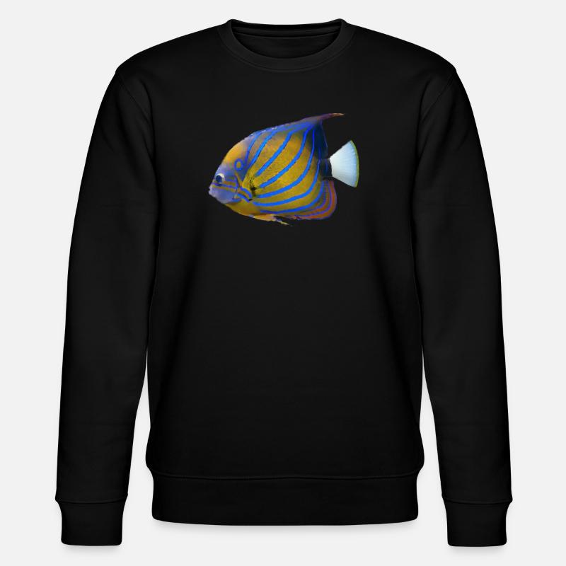poisson tropical - Sweat bio CHANGER Stanley/Stella Unisexe - noir