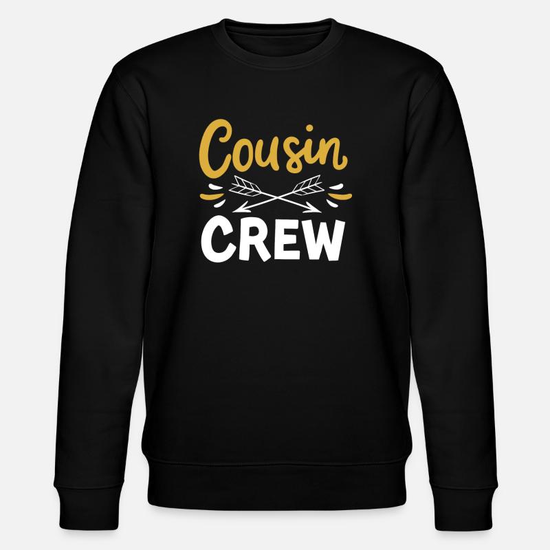 Équipage de cousin - Sweat bio CHANGER Stanley/Stella Unisexe - noir