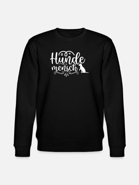 Dog man - Stanley/Stella CHANGER Unisex Organic Sweatshirt - black