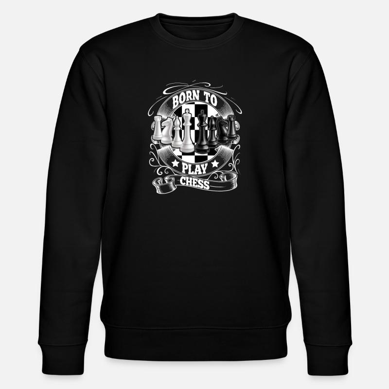 Chess - Stanley/Stella CHANGER Unisex Organic Sweatshirt - black