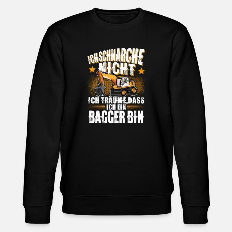 Bagger - Stanley/Stella Unisex Bio-Sweatshirt CHANGER  - Schwarz