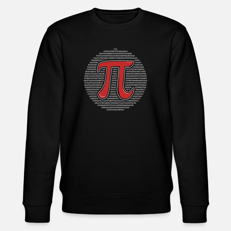 Pi Day Pi Math - Stanley/Stella CHANGER Unisex Organic Sweatshirt - black