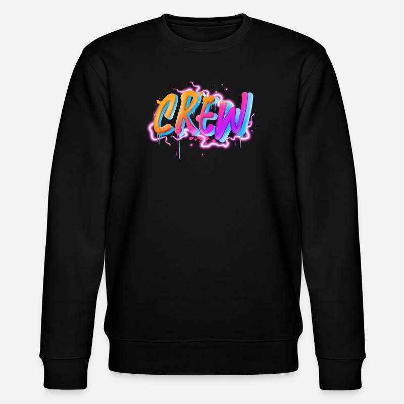 Crew - Stanley/Stella Unisex Bio-Sweatshirt CHANGER  - Schwarz